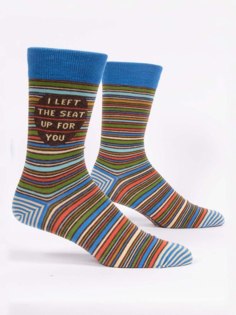 Blue Q Men's Crew Sock