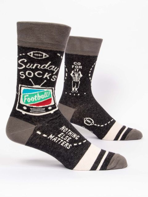 Blue Q Men's Crew Sock