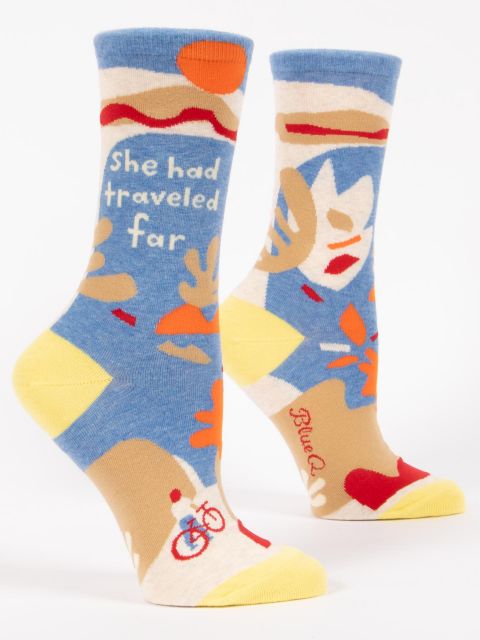 Blue Q Women's Crew Sock