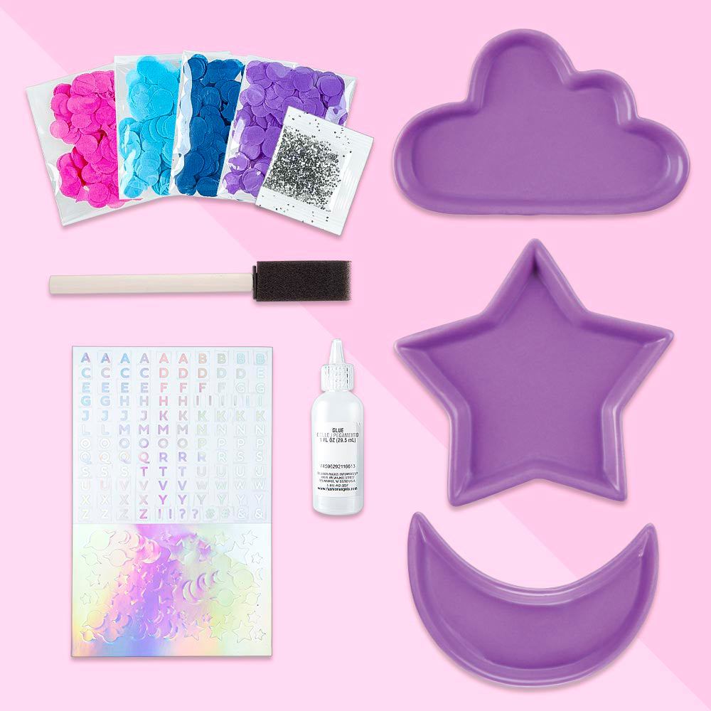 Fashion Angels Confetti Collage Trinket Trays