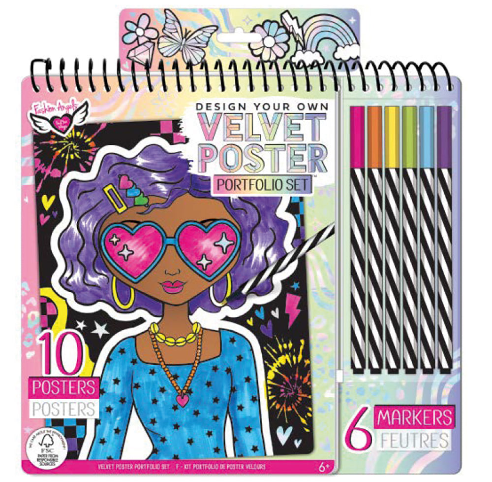 Fashion Angels Velvet Posters