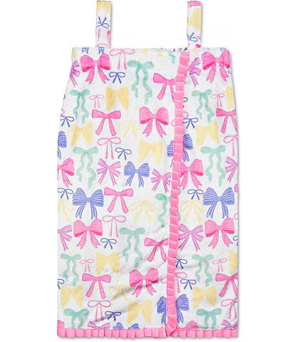 Iscream Pretty Bows Plush Spa Wrap