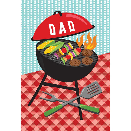 Dad BBQ Card