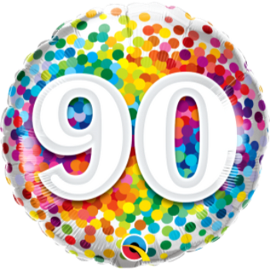 90th Colourful Dots