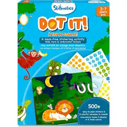 Dot it wild, farm & underwater animals