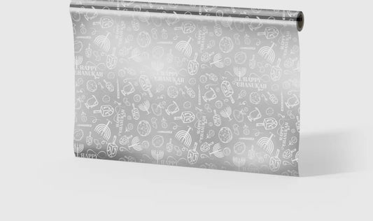 Chanukah wrapping paper