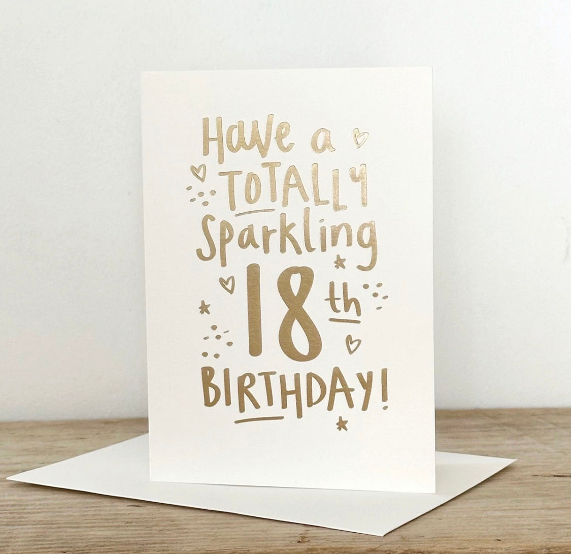 Sparkling 18th Birthday