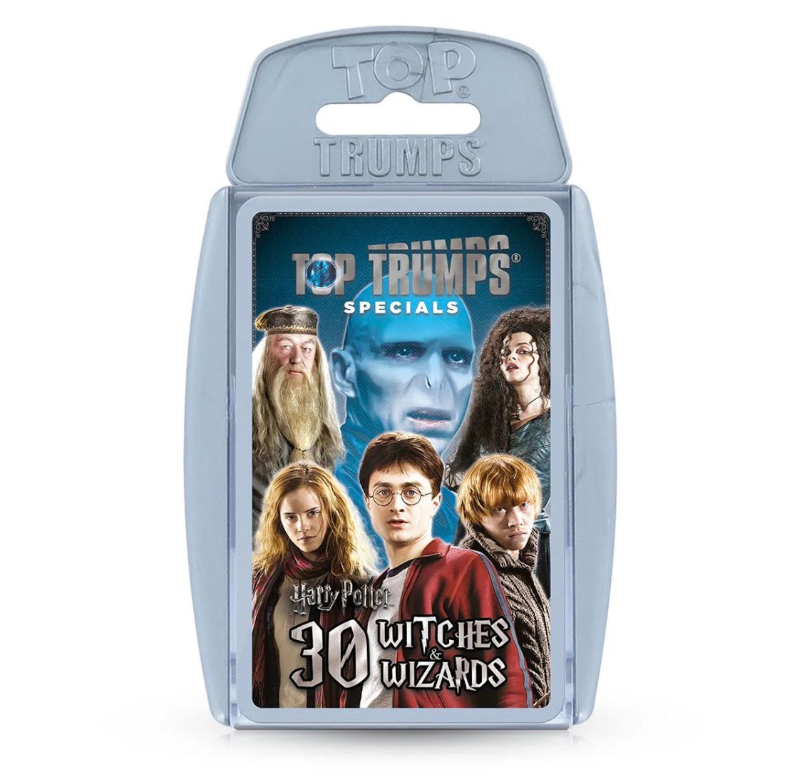 Top Trumps 30 witches& Wizards