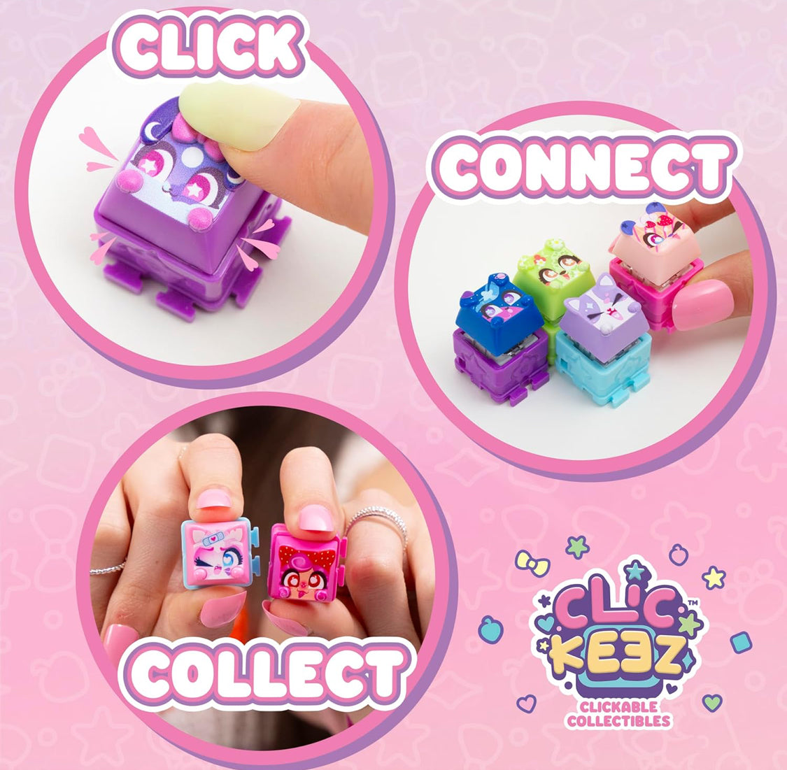 Clickeez Keyboard Mega Pack - The Ultimate Starter Set | Includes Storage Keyboard & 15 with Exclusive Mega Pack Characters