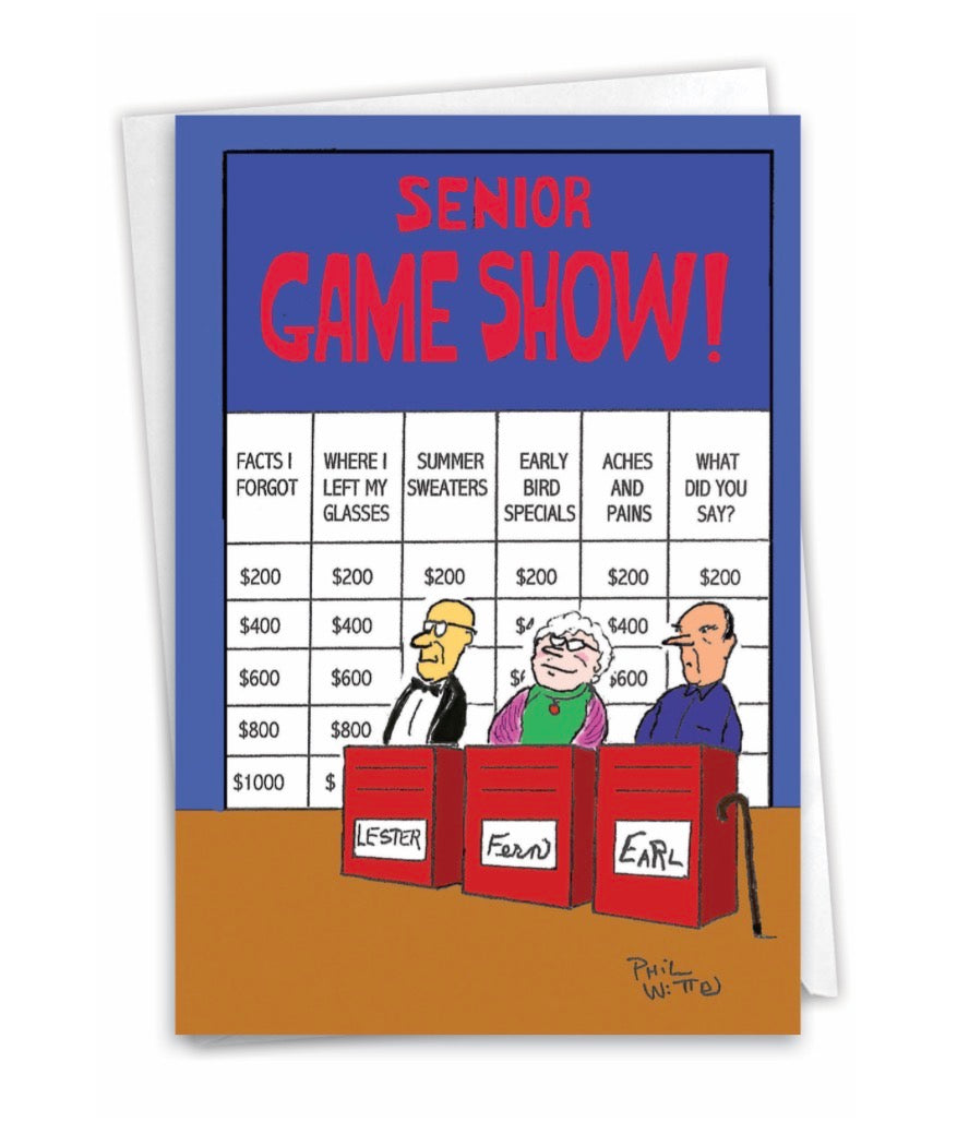 Senior Jeopardy
