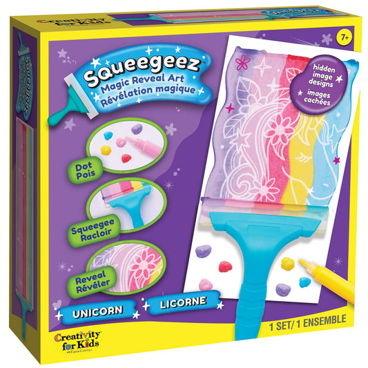squeegeez magic reveal art