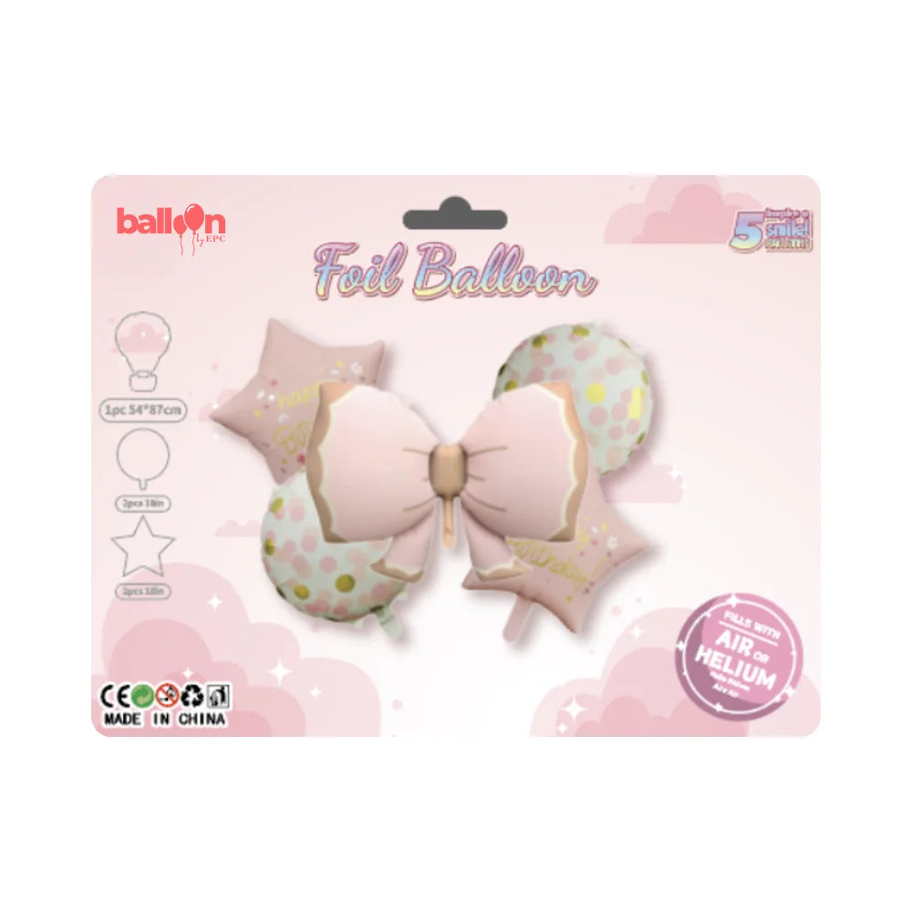 Matte Bow 5 piece set