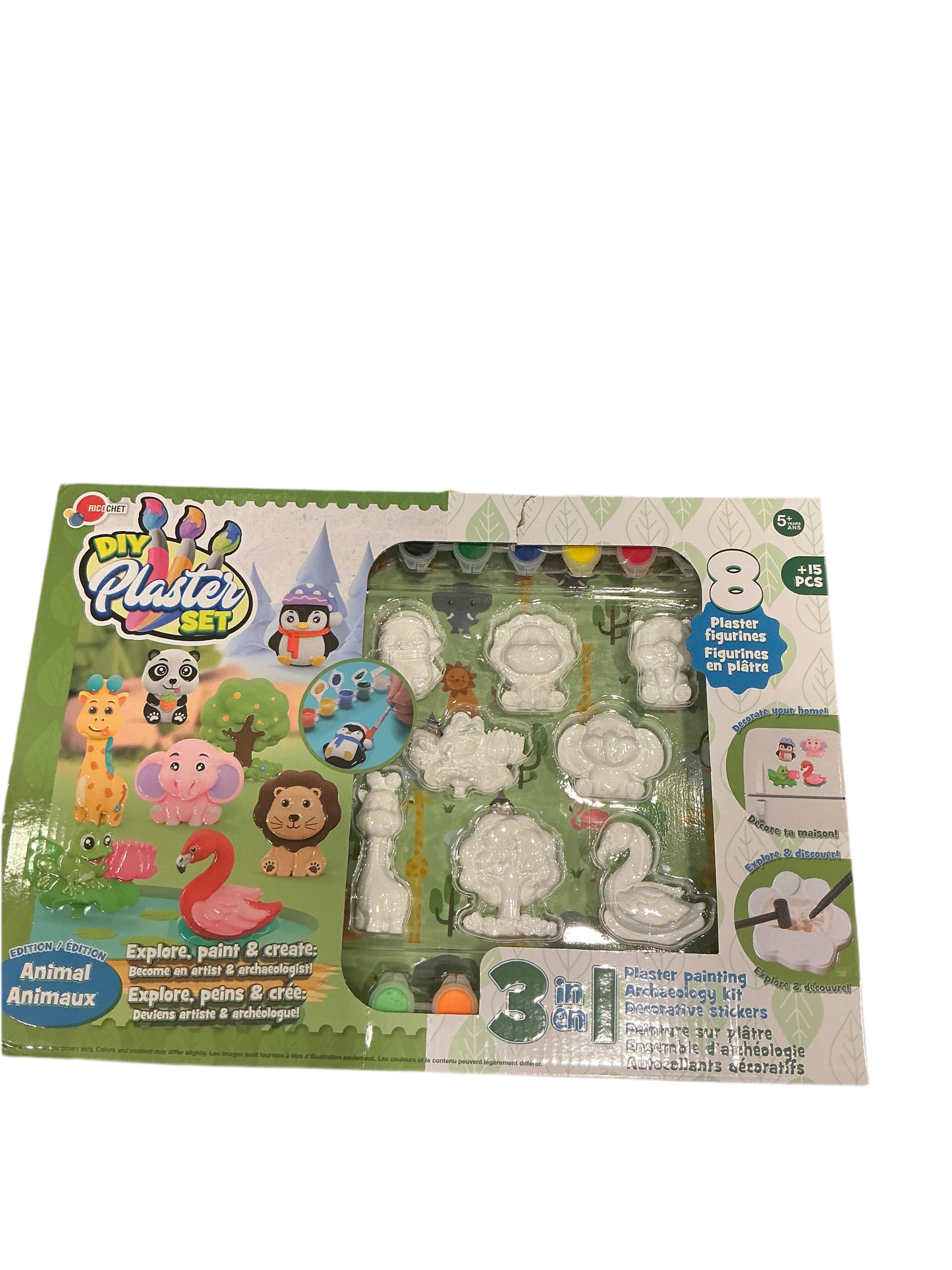 DIY PLASTER SET - ANIMAL EDITION