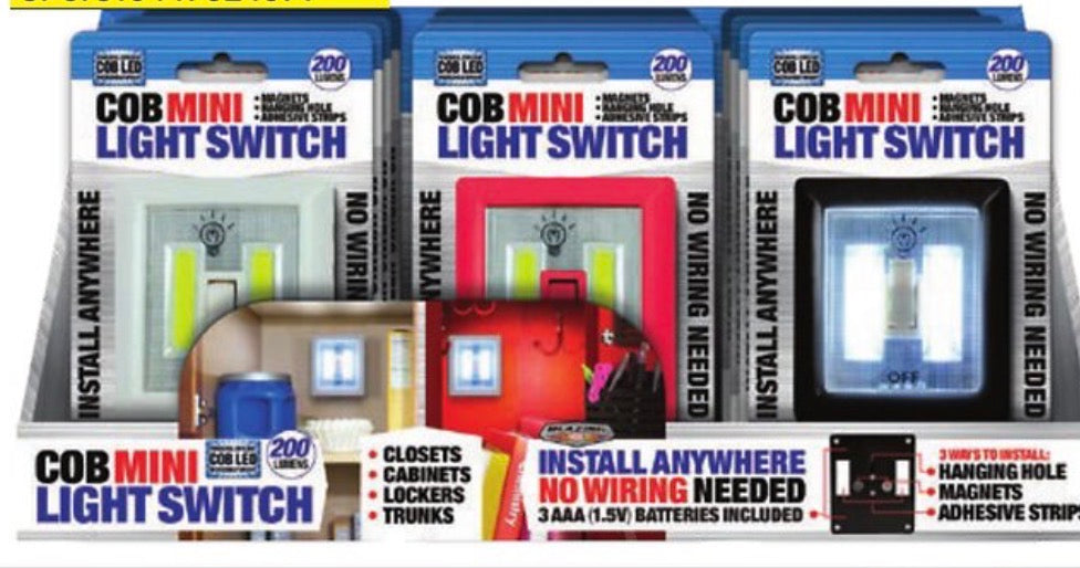 Cob Mini Light Switch