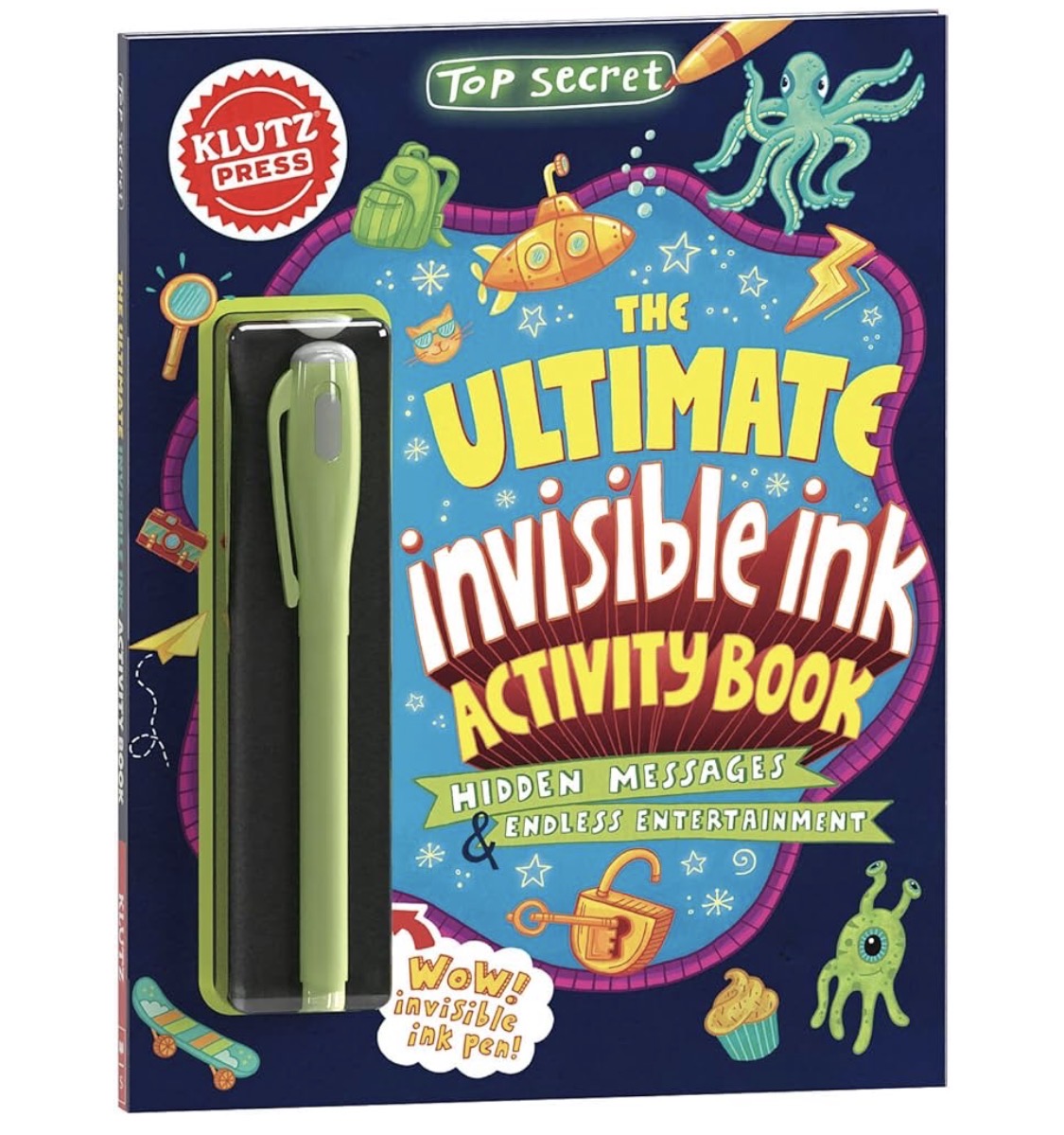 The Ultimate invisible ink Activity book