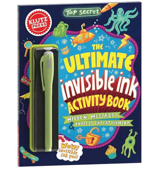 The Ultimate invisible ink Activity book