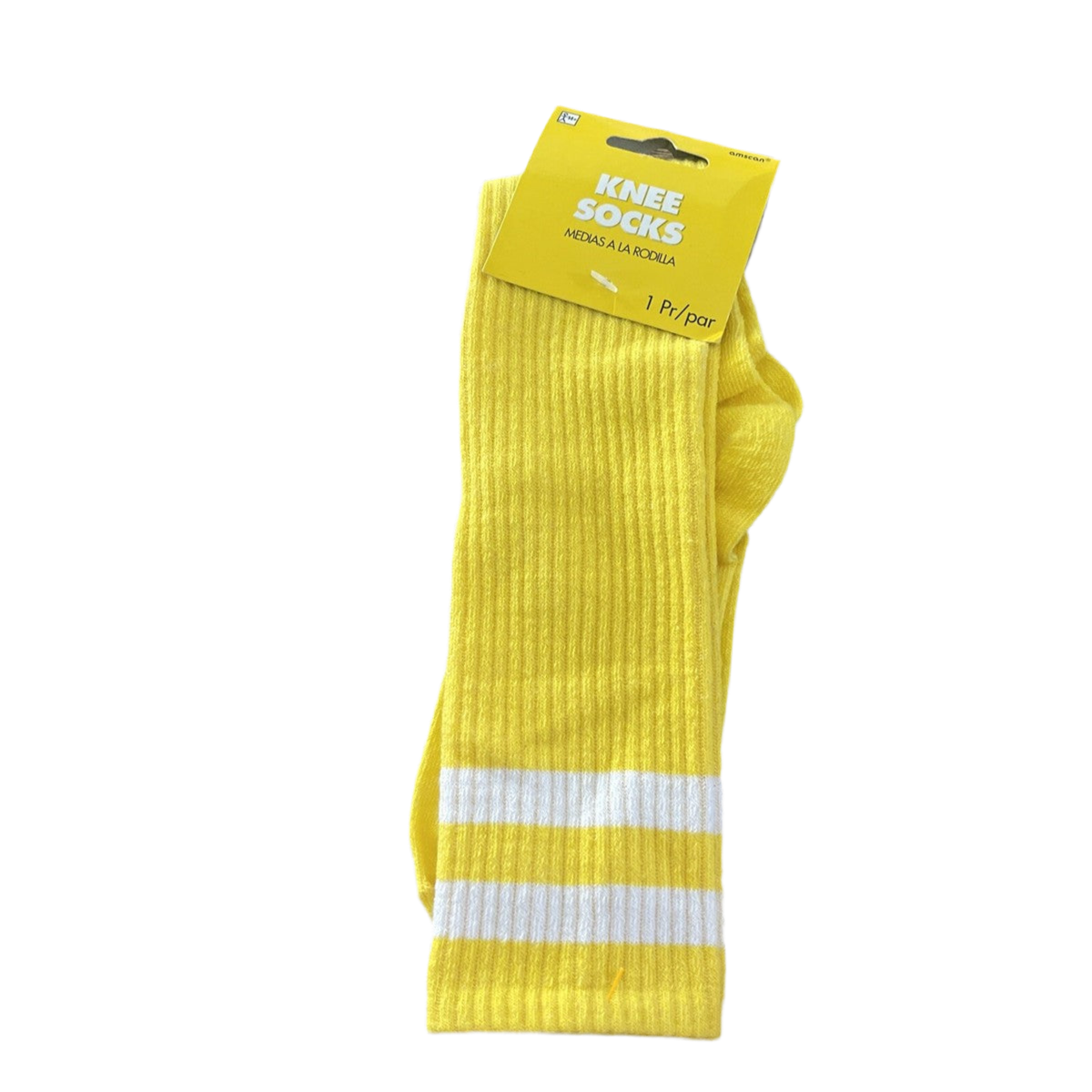 Yellow knee socks