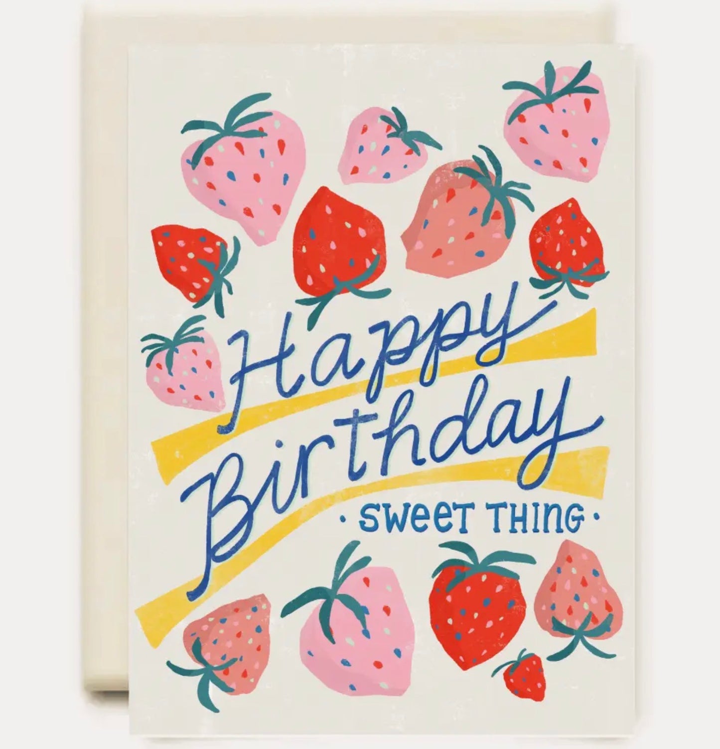 Strawberry Birthday Card