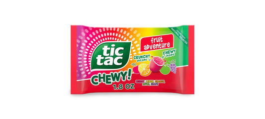 Tic Tac CHEWY! Fruit Adventure Candy, Fruit Candy, 1.8 oz