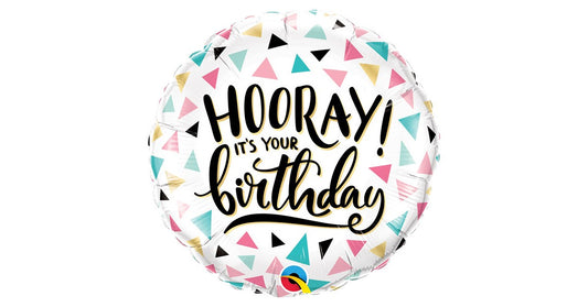 Hooray It's Your Birthday Balloon