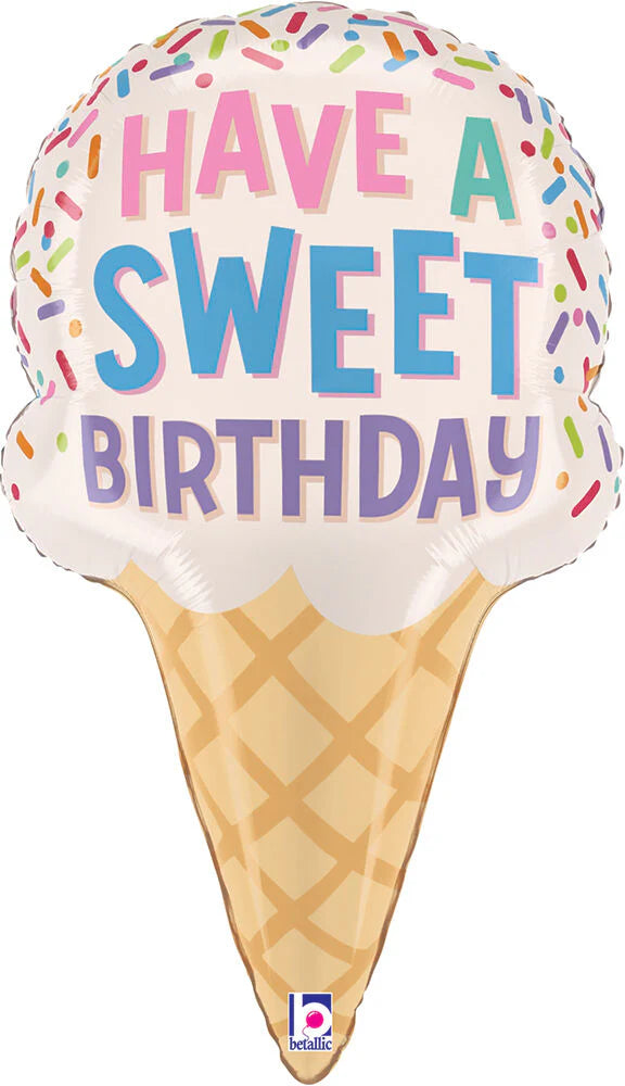 Sweet Birthday SuperShape Balloon