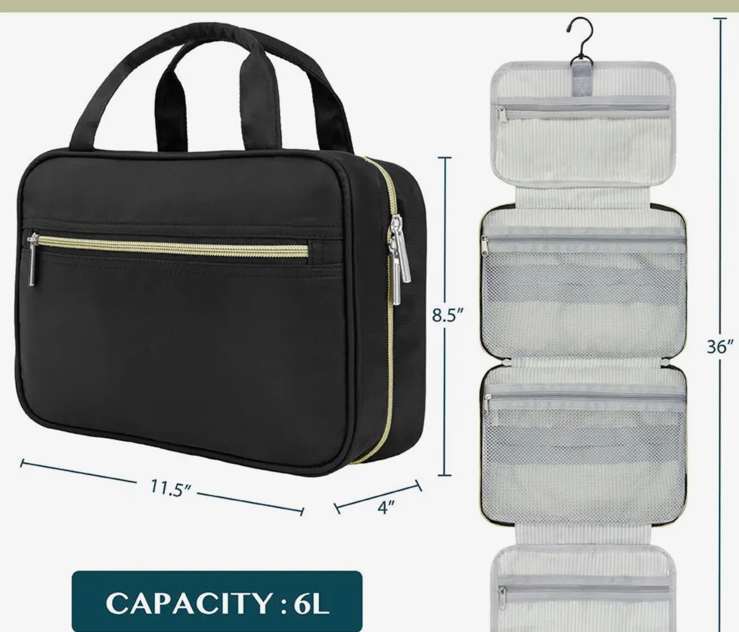 Modern toiletry bag - Pavilia