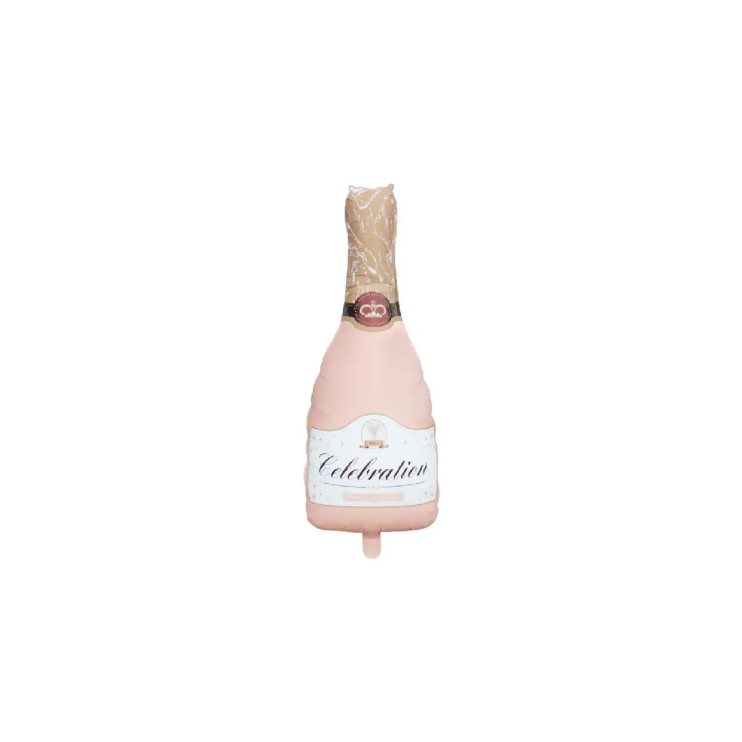 Pink Champagne Bottle