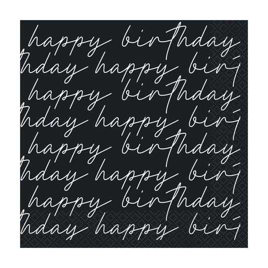 Script happy birthday
