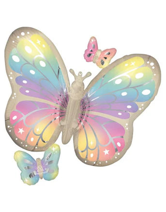 butterfly super shape foil balloon
