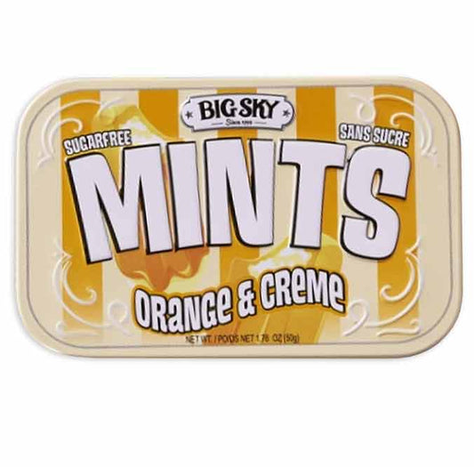 Orange and Cream mints