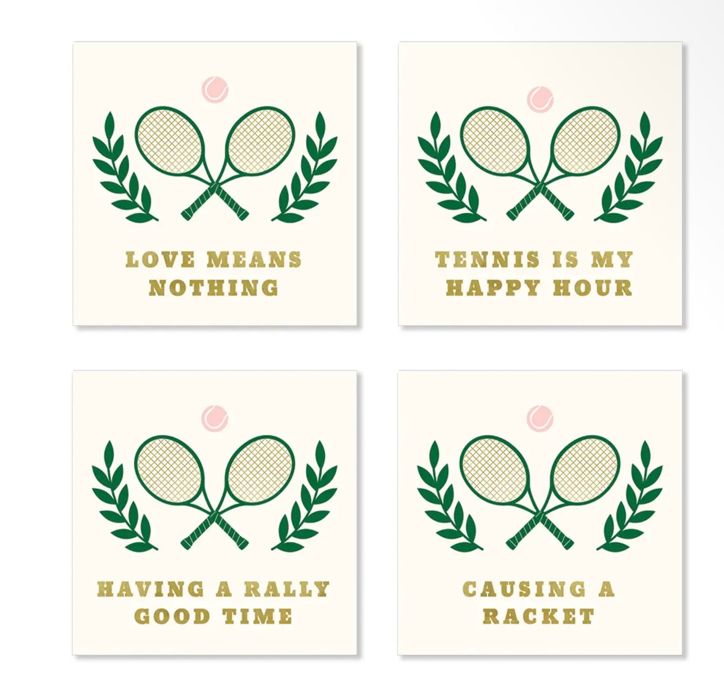 Tennis Sayings Napkin Set