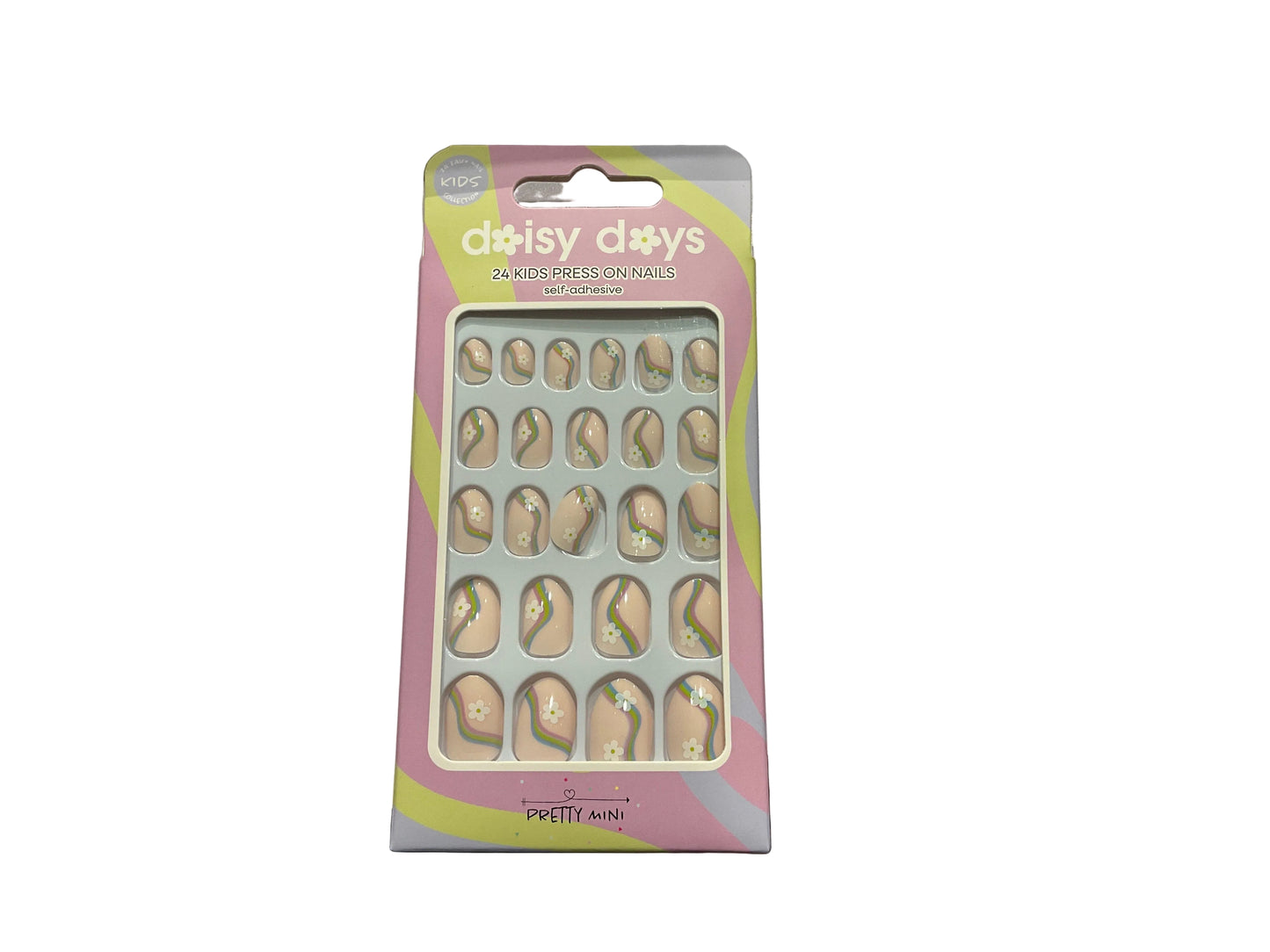 Pretty woman pressed on nails
