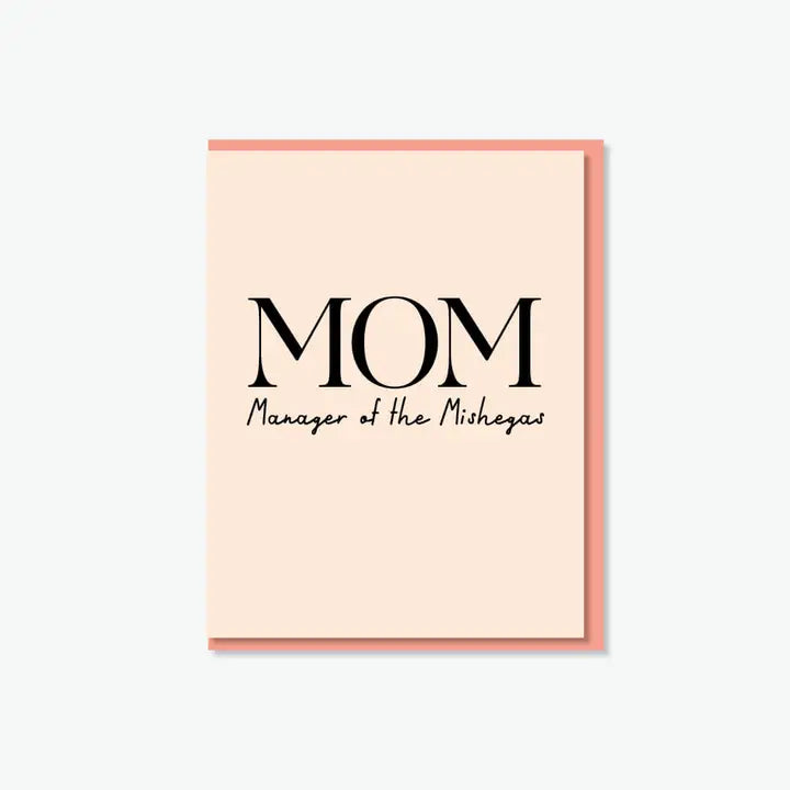 Manager of the Mishegas Card