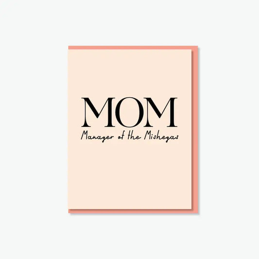 Manager of the Mishegas Card