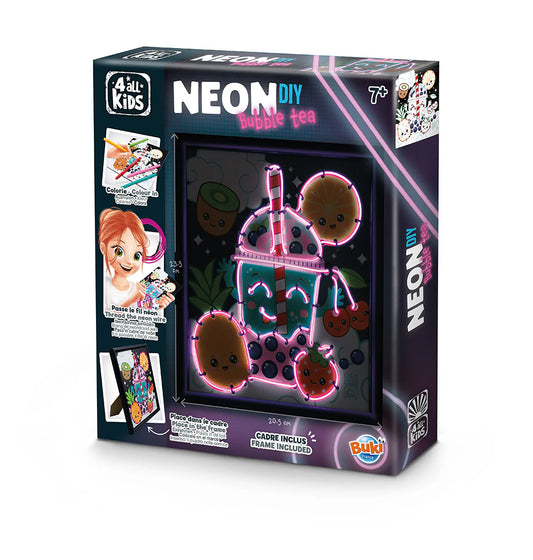 Neon DIY Bubble Tea