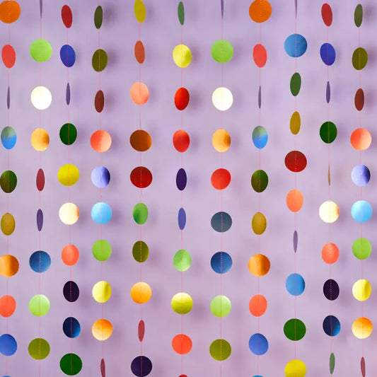 Rainbow Disc Backdrop