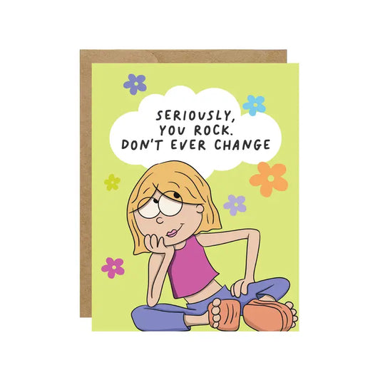Lizzie You Rock, Don't Ever Change