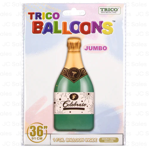 Champagne Celebrate Bottle Balloon