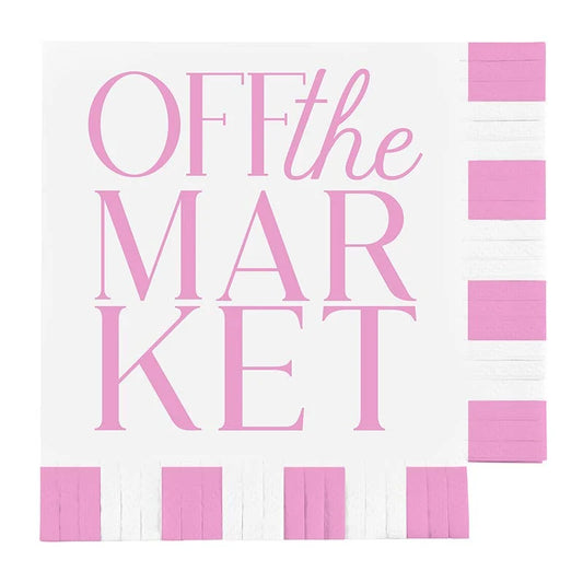Off Market Fringe Cocktail Napkin