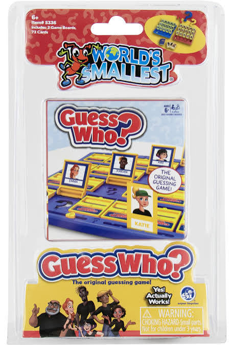 Worlds smallest Guess Who