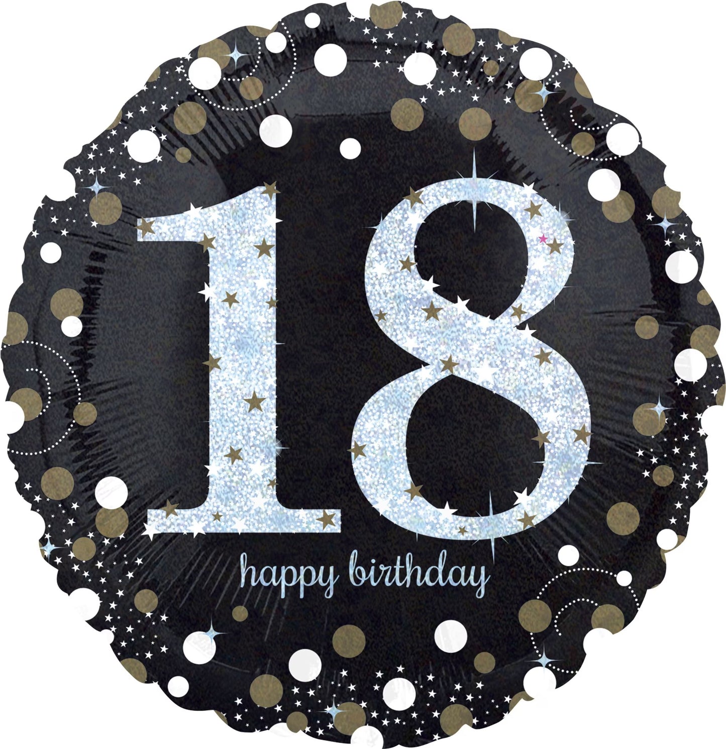 18 BIRTHDAY STANDARD FOIL BALLOON