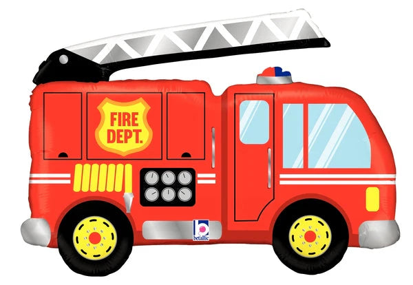 Large Fire Truck Balloon