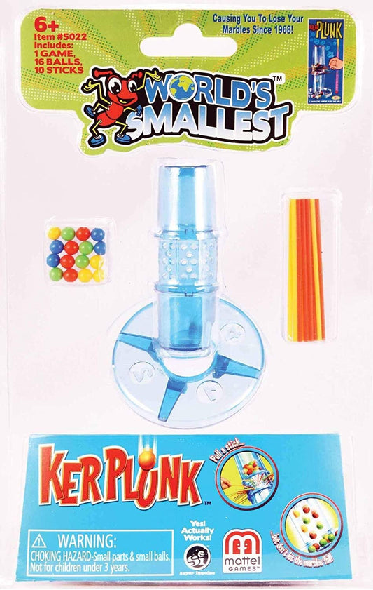 World smallest kerplunk