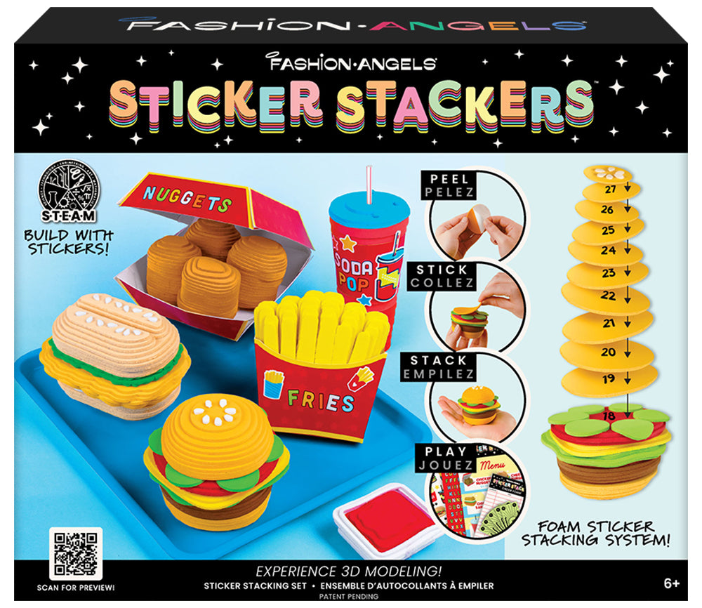 Fashion Angels - Sticker Stackers - Fast Food