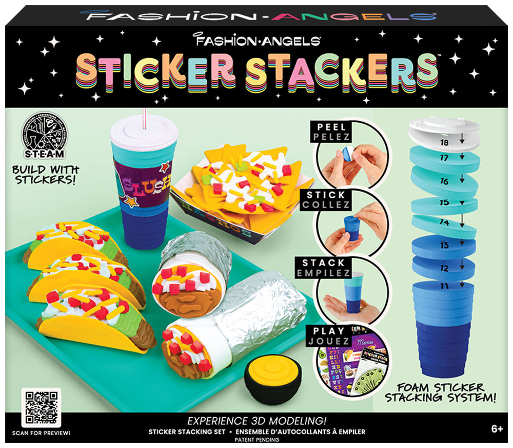 Fashion Angels - Sticker Stackers - Tacos Plus