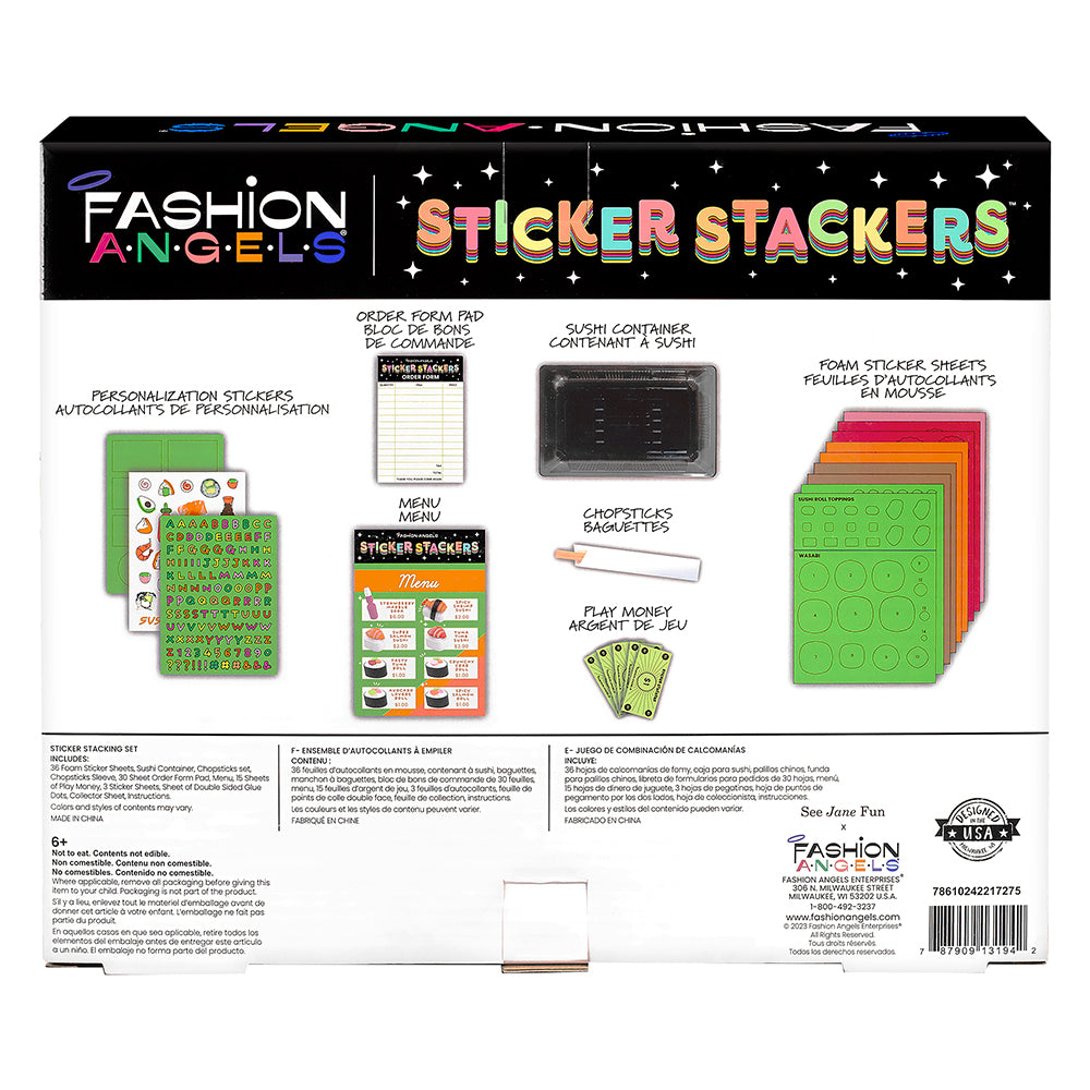 Fashion Angels - Sticker Stackers - Sushi
