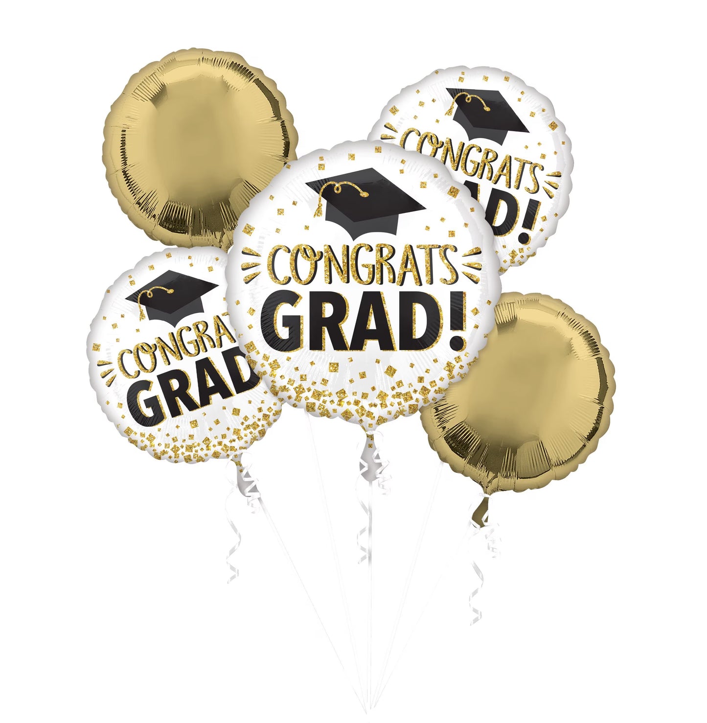 CONGRATS GRAD BALLOON FOIL - SET