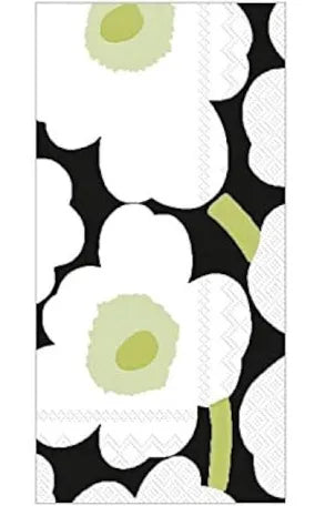Marimekko black Guest towels
