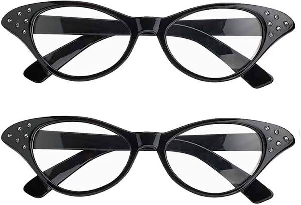 Rhinestone glasses flippin with 50’s