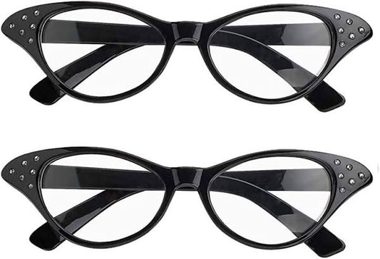 Rhinestone glasses flippin with 50’s